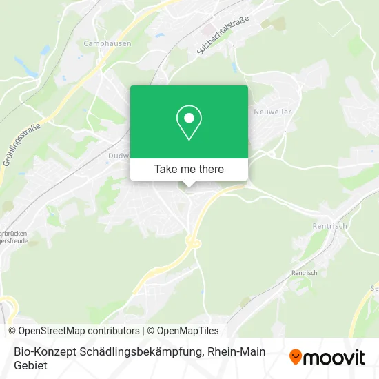 Карта Bio-Konzept Schädlingsbekämpfung