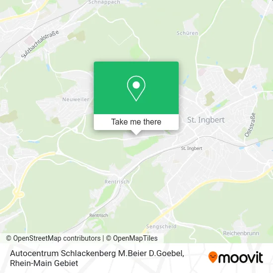Карта Autocentrum Schlackenberg M.Beier D.Goebel