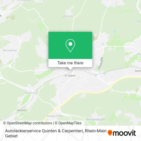 Карта Autolackierservice Quinten & Carpentieri