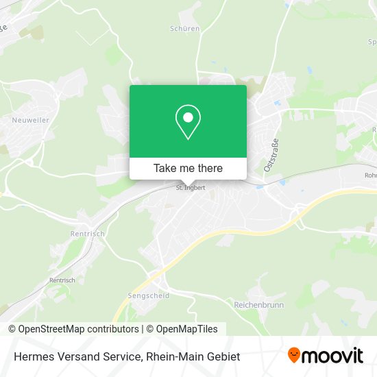 Карта Hermes Versand Service