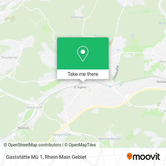 Карта Gaststätte Mü 1
