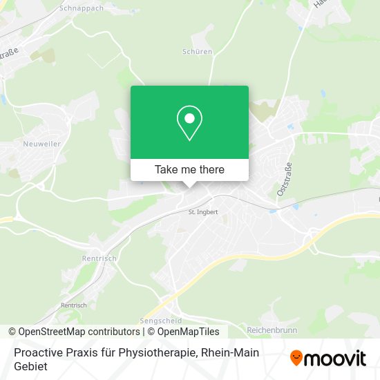 Карта Proactive Praxis für Physiotherapie