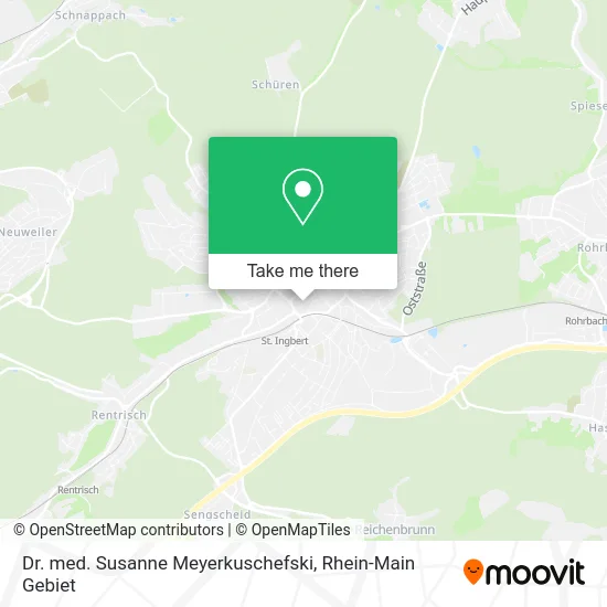 Dr. med. Susanne Meyerkuschefski map