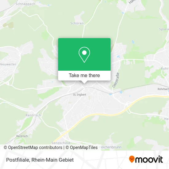 Карта Postfiliale