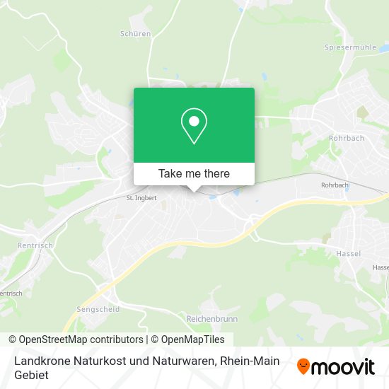 Карта Landkrone Naturkost und Naturwaren