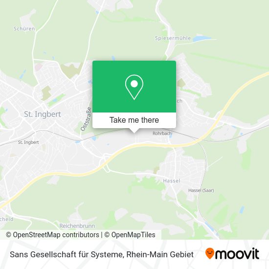 Карта Sans Gesellschaft für Systeme