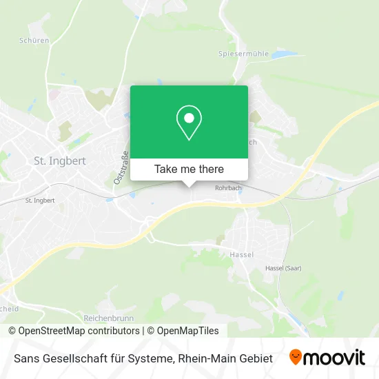Карта Sans Gesellschaft für Systeme