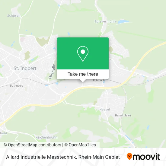 Карта Allard Industrielle Messtechnik