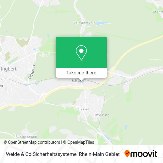 Карта Weide & Co Sicherheitssysteme