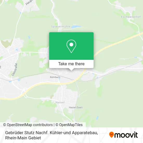 Карта Gebrüder Stutz Nachf. Kühler-und Apparatebau