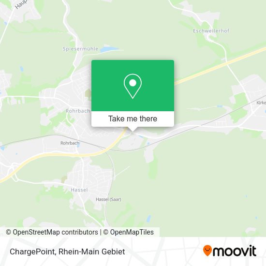 Карта ChargePoint