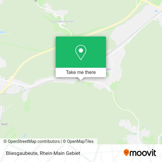 Карта Bliesgaubeute