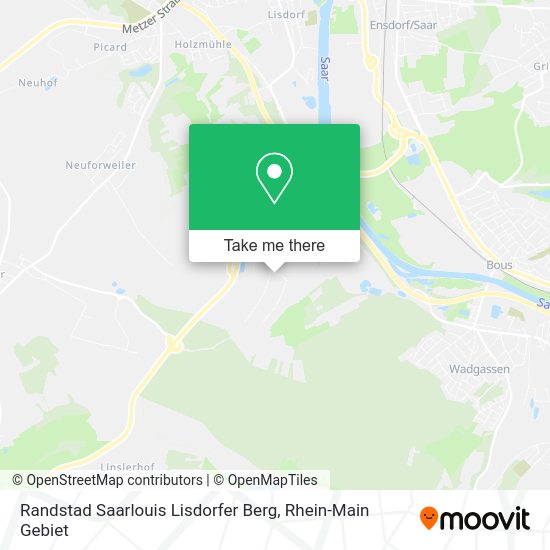 Карта Randstad Saarlouis Lisdorfer Berg