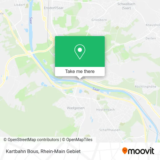 Карта Kartbahn Bous
