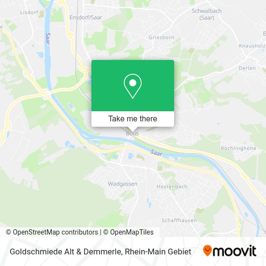 Карта Goldschmiede Alt & Demmerle