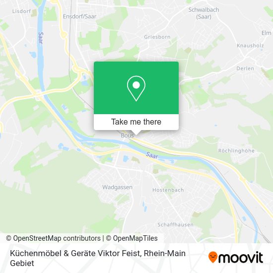 Карта Küchenmöbel & Geräte Viktor Feist