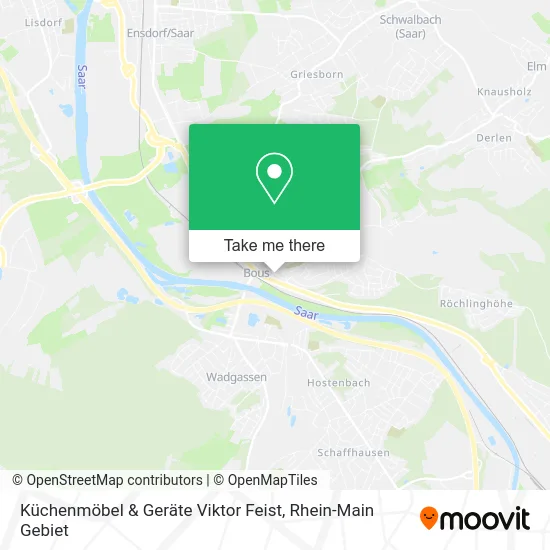 Карта Küchenmöbel & Geräte Viktor Feist