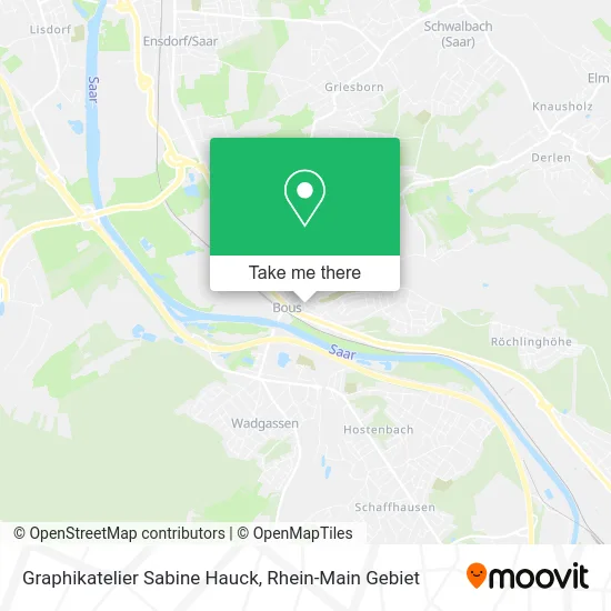 Graphikatelier Sabine Hauck map