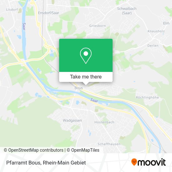 Карта Pfarramt Bous