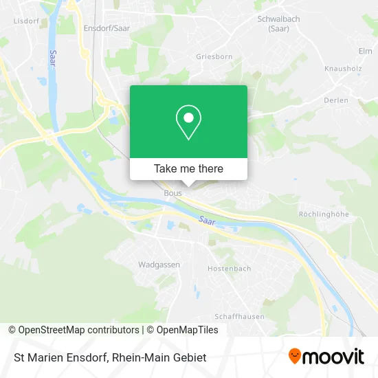 Карта St Marien Ensdorf