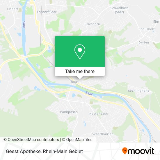 Карта Geest Apotheke