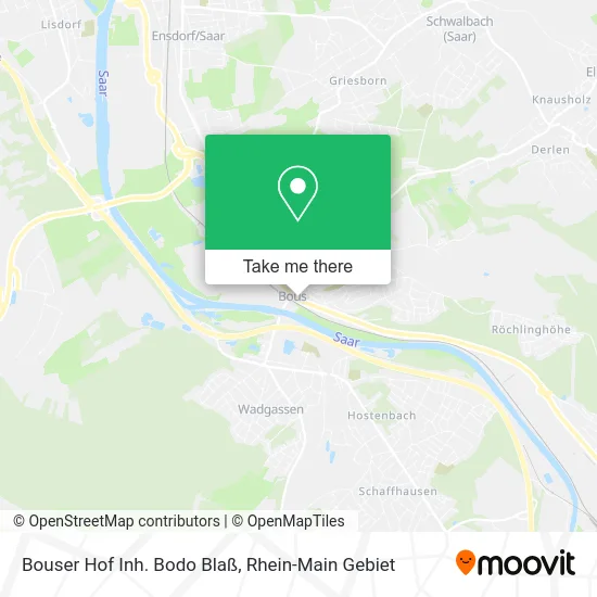 Карта Bouser Hof Inh. Bodo Blaß