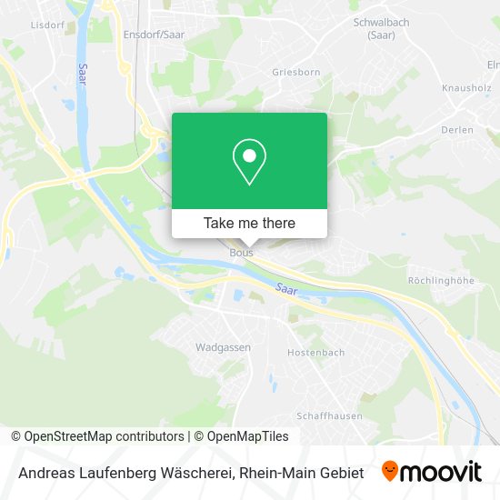 Карта Andreas Laufenberg Wäscherei