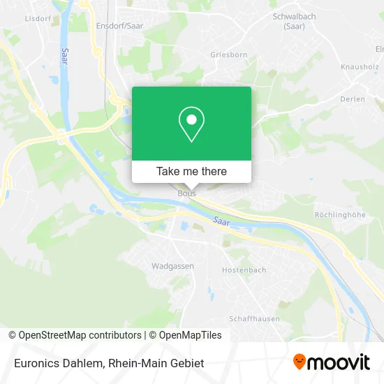 Карта Euronics Dahlem