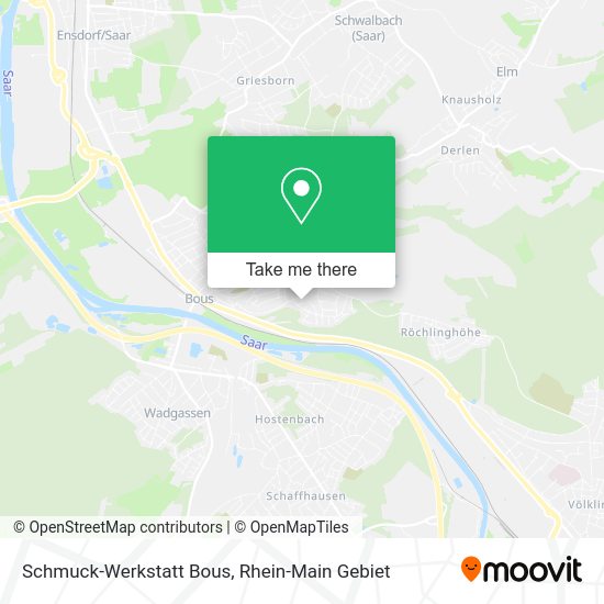 Карта Schmuck-Werkstatt Bous