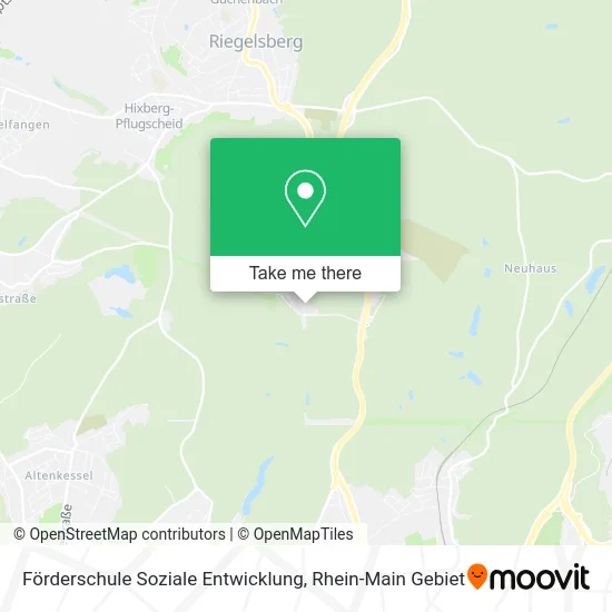 Карта Förderschule Soziale Entwicklung