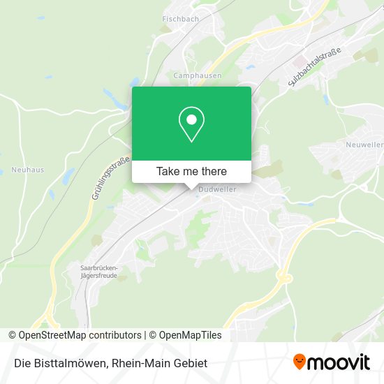 Карта Die Bisttalmöwen