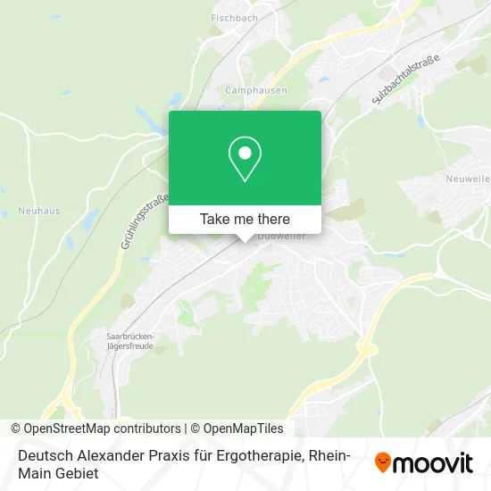 Карта Deutsch Alexander Praxis für Ergotherapie