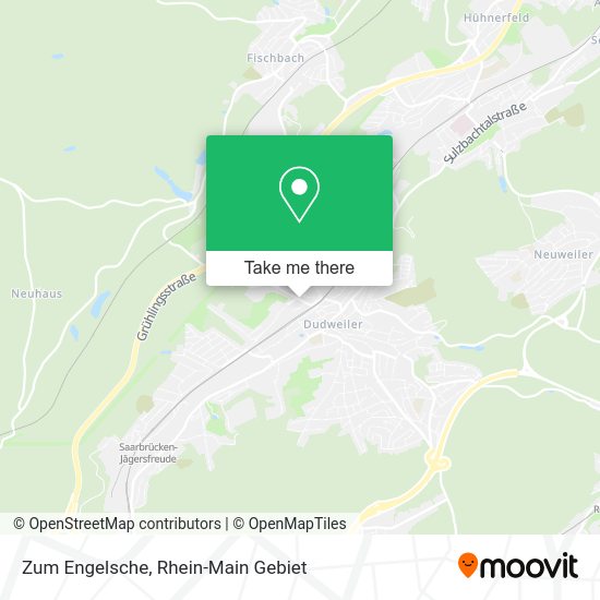 Карта Zum Engelsche