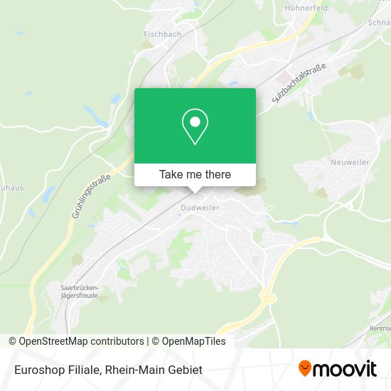 Карта Euroshop Filiale