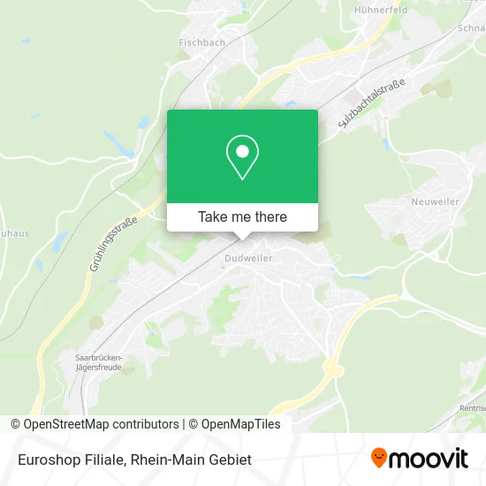Карта Euroshop Filiale
