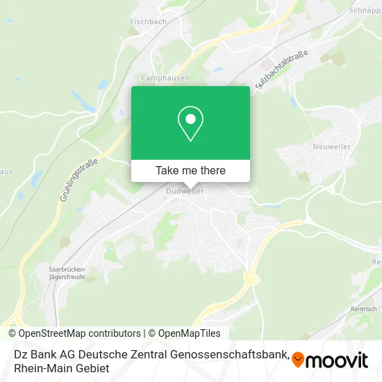 Карта Dz Bank AG Deutsche Zentral Genossenschaftsbank