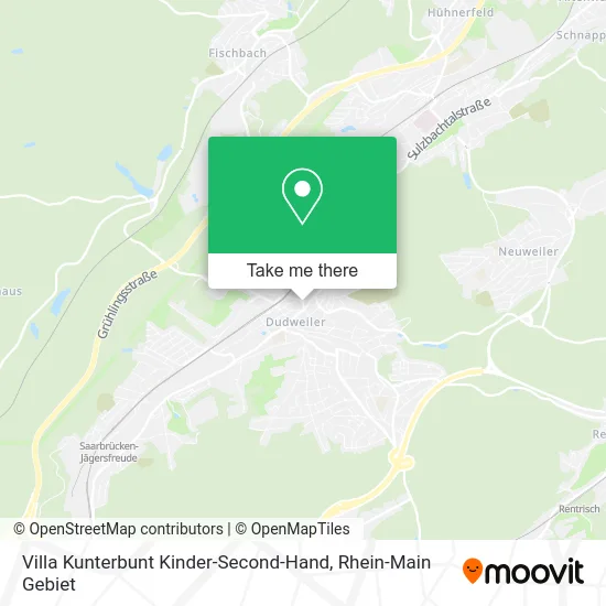 Карта Villa Kunterbunt Kinder-Second-Hand