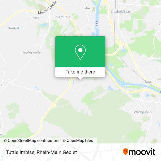 Карта Tuttis Imbiss