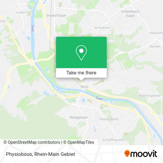 Карта Physiobous