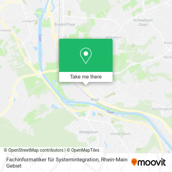 Карта Fachinformatiker für Systemintegration