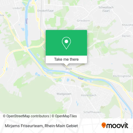 Карта Mirjams Friseurteam