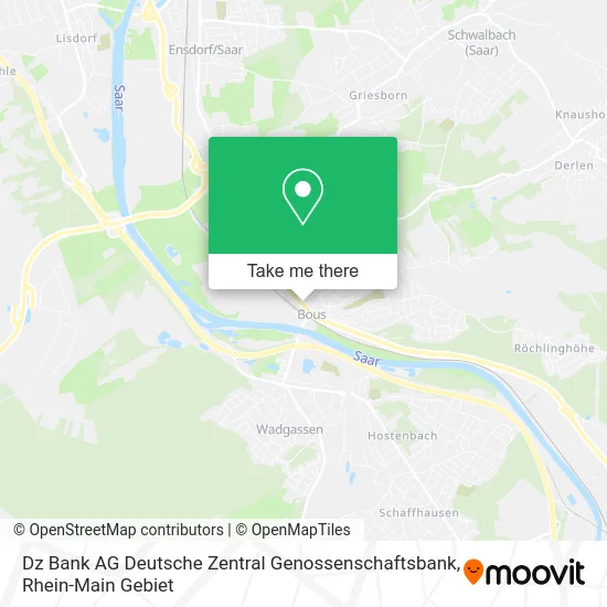 Карта Dz Bank AG Deutsche Zentral Genossenschaftsbank
