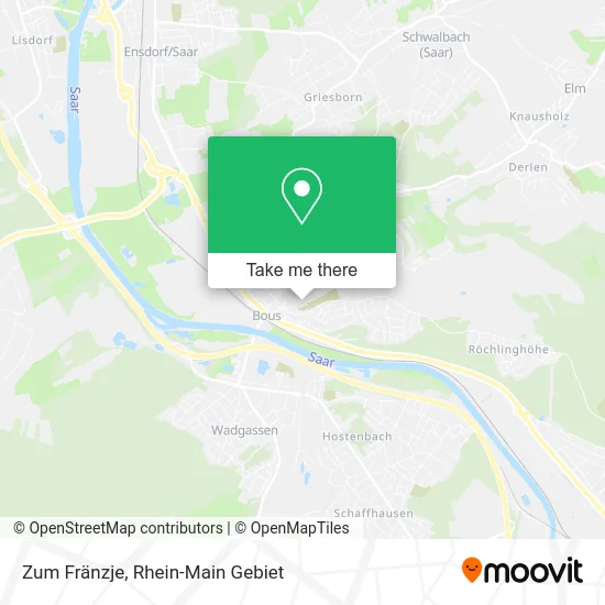 Карта Zum Fränzje