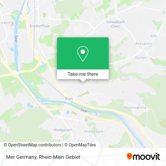 Карта Mer Germany