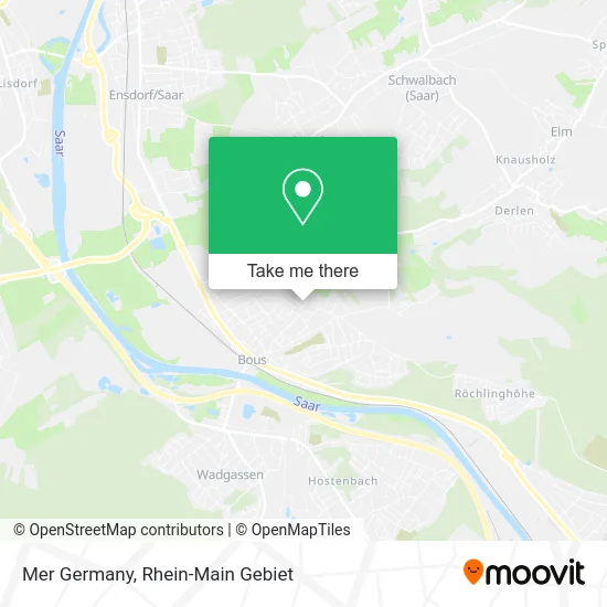 Карта Mer Germany
