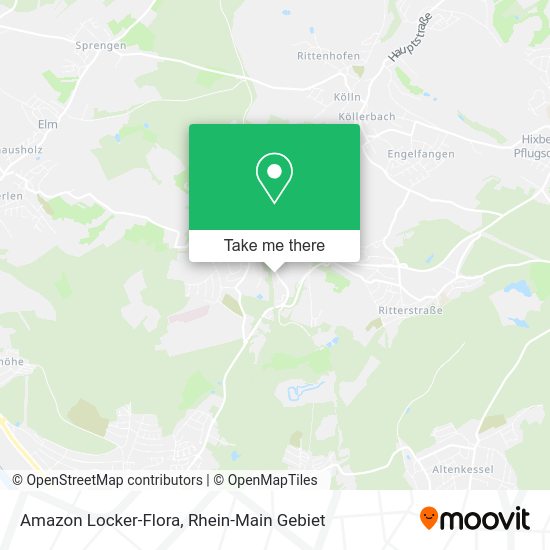 Карта Amazon Locker-Flora