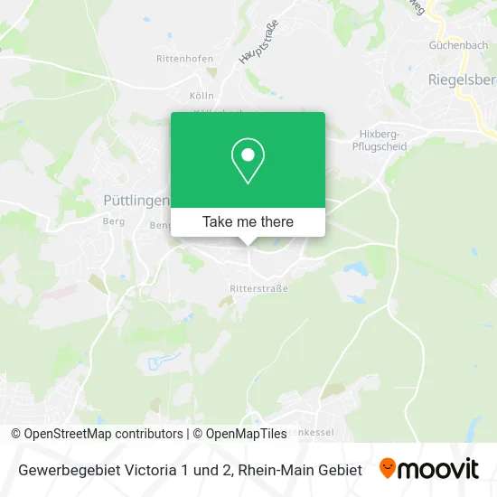 Карта Gewerbegebiet Victoria 1 und 2