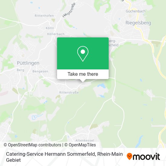 Карта Catering-Service Hermann Sommerfeld
