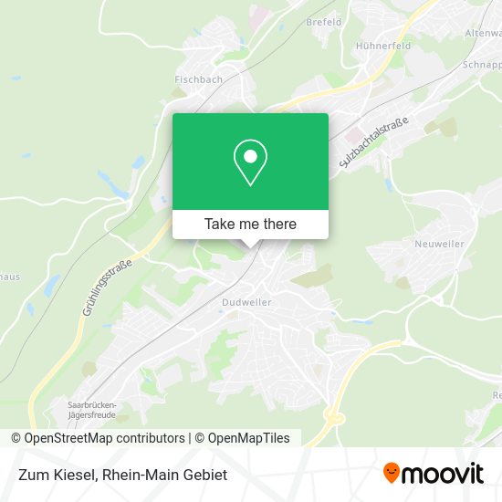 Карта Zum Kiesel