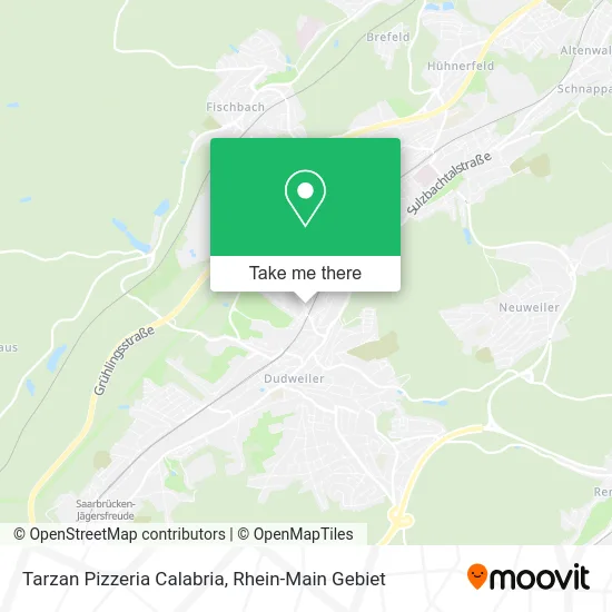 Карта Tarzan Pizzeria Calabria